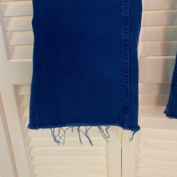 Zara blue denim bell bottoms - Picture 2 of 6